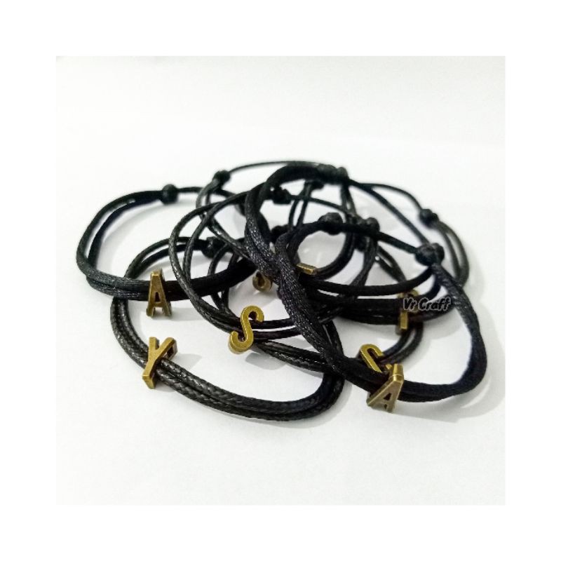 Paket Reseller Gelang Inisial Bronze