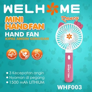 Kipas Angin Tangan Portable - Kipas Angin Genggam USB Portable Mini Fan LED - kipas USB mini - Kipas tangan portabel