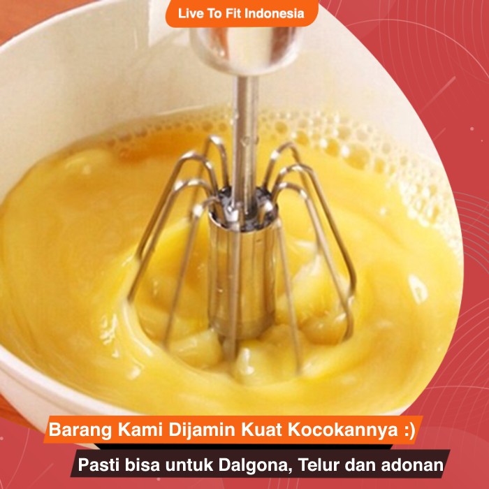 Better Beater Hand Mini Mixer Pengocok Telur Tanpa Listrik Dapat 2 pcs