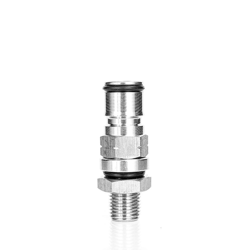 Solighter19/32-18 Ball Lock Post1/4inch Tong Adaptor Tong Bir Stainless Steel Homebrew