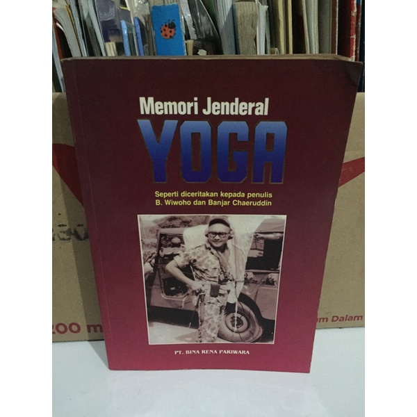 BUKU ORIGINAL - MEMORI JENDERAL YOGA