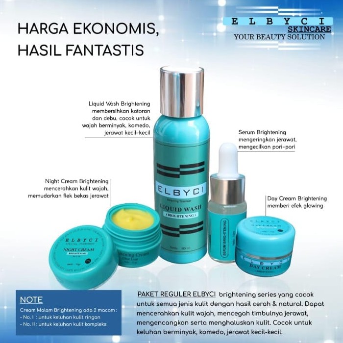Paket Brightening Elbyci