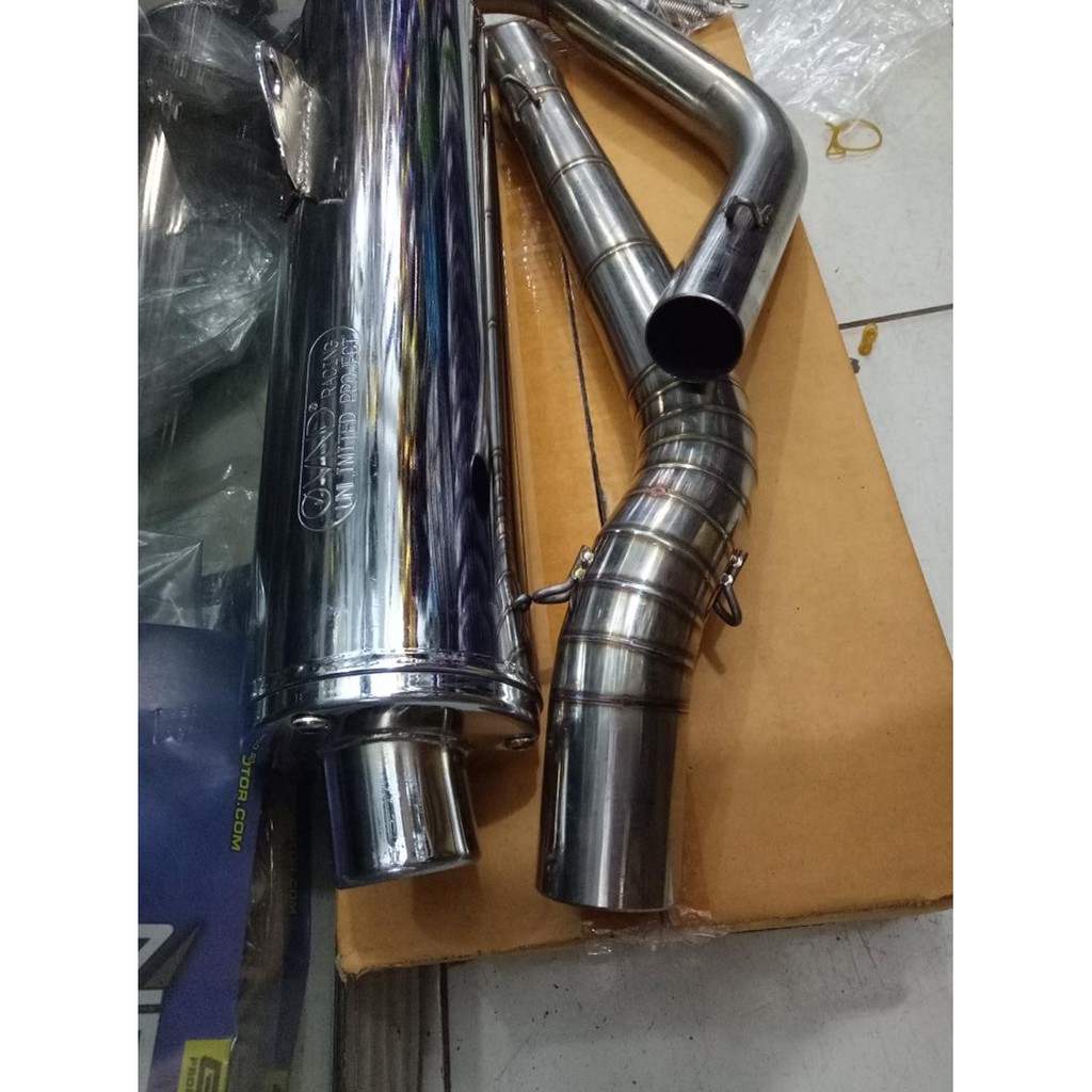 Terlaris Knalpot Tsukigi Satria Fu Thailand Knalpot Fu Thailand Standar Racing