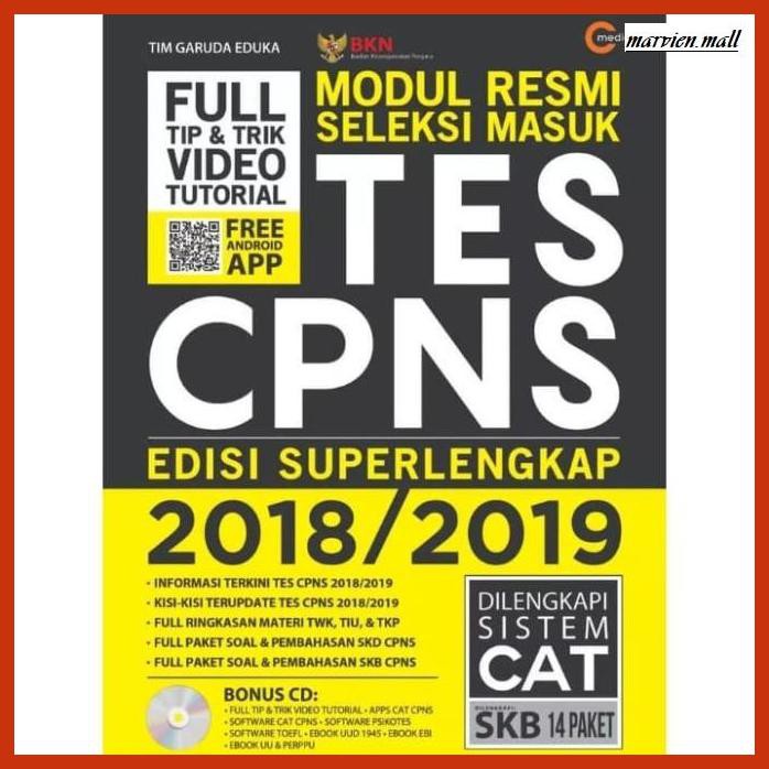 Buku Persiapan Ujian Modul Resmi Seleksi Masuk Tes Cpns Edisi Superlengkap 2018 2019 Go Exam Shopee Indonesia