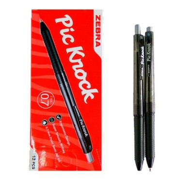 

ZEBRA PICKNOCK SEMI GEL 0.7 MM HITAM
