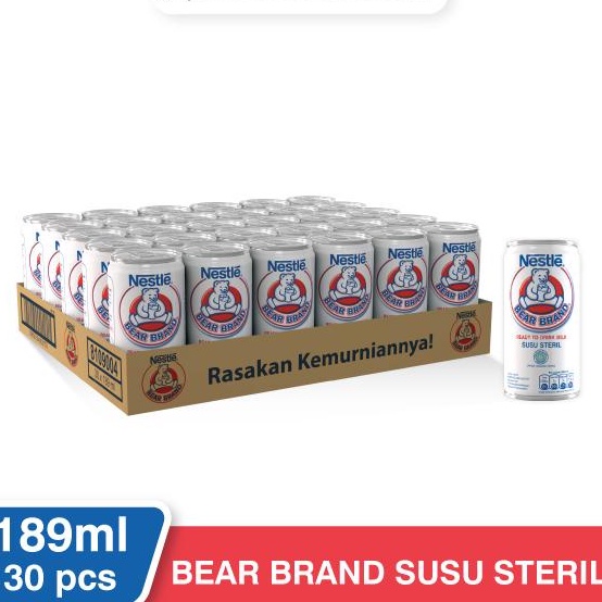 

Bear Brand 189 ML - Susu Beruang 1 Dus