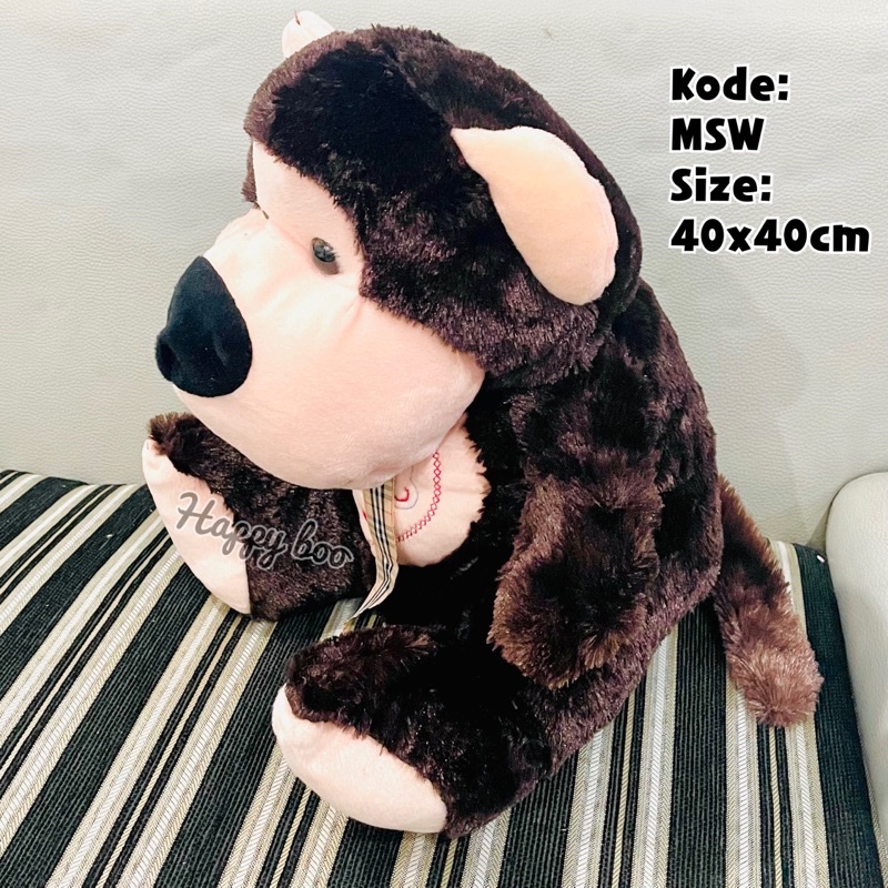 boneka monyet monkey sweet MSW 40cm sedang medium