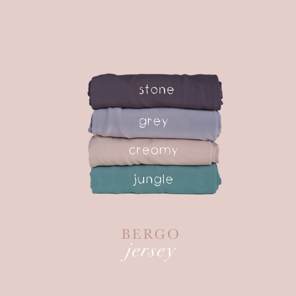 BERGO JERSEY/HIJAB BERGO/KERUDUNG BERGO-5
