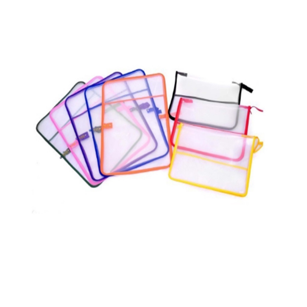 

Map Zipper Jaring Folio / F4