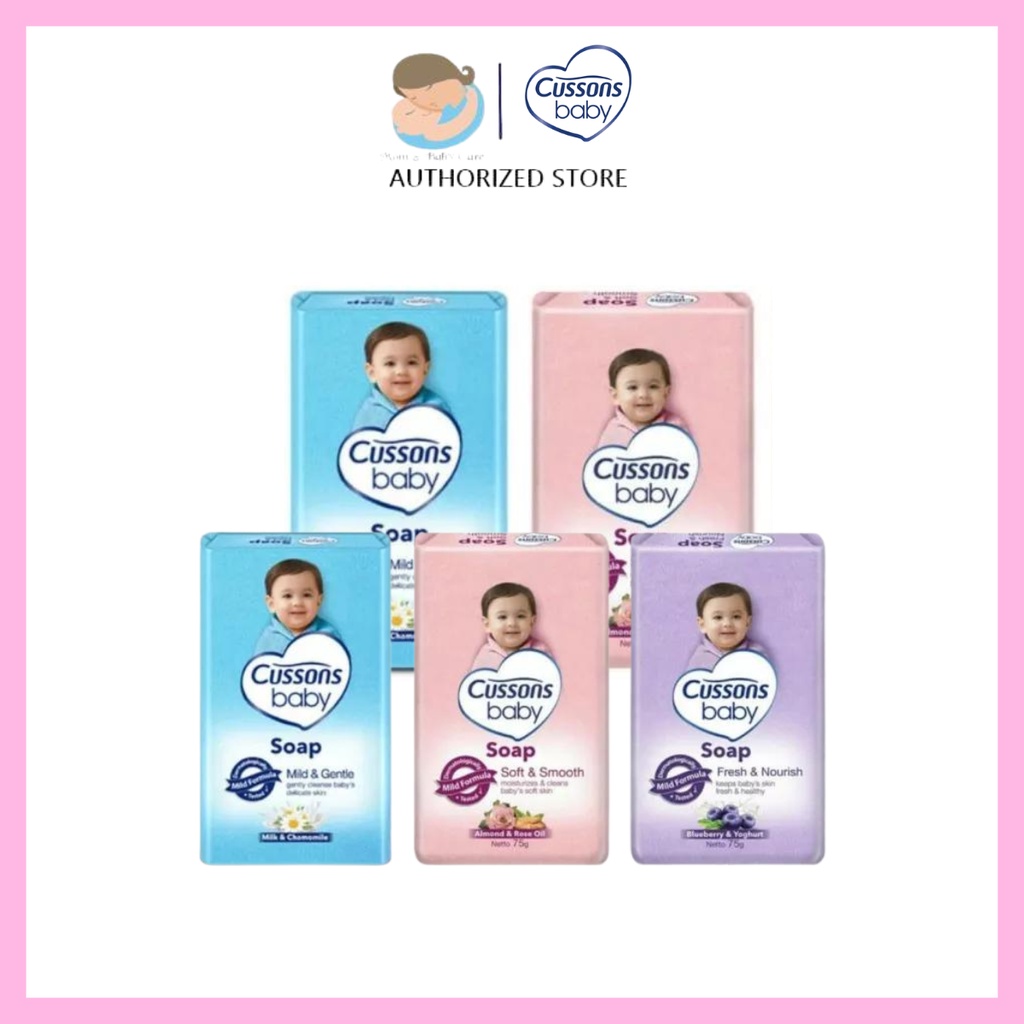 Cussons Baby Soap 75gr/ 100 gr / Cussons Sabun Batang