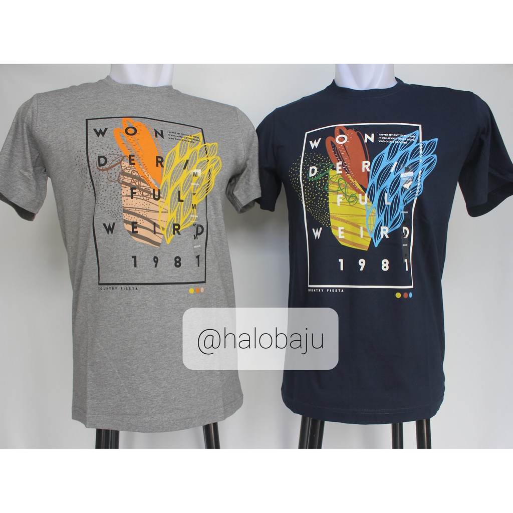 COUNTRY FIESTA ORIGINAL | 01210101012 | Kaos CF | Oblong CF | T-shirt CF