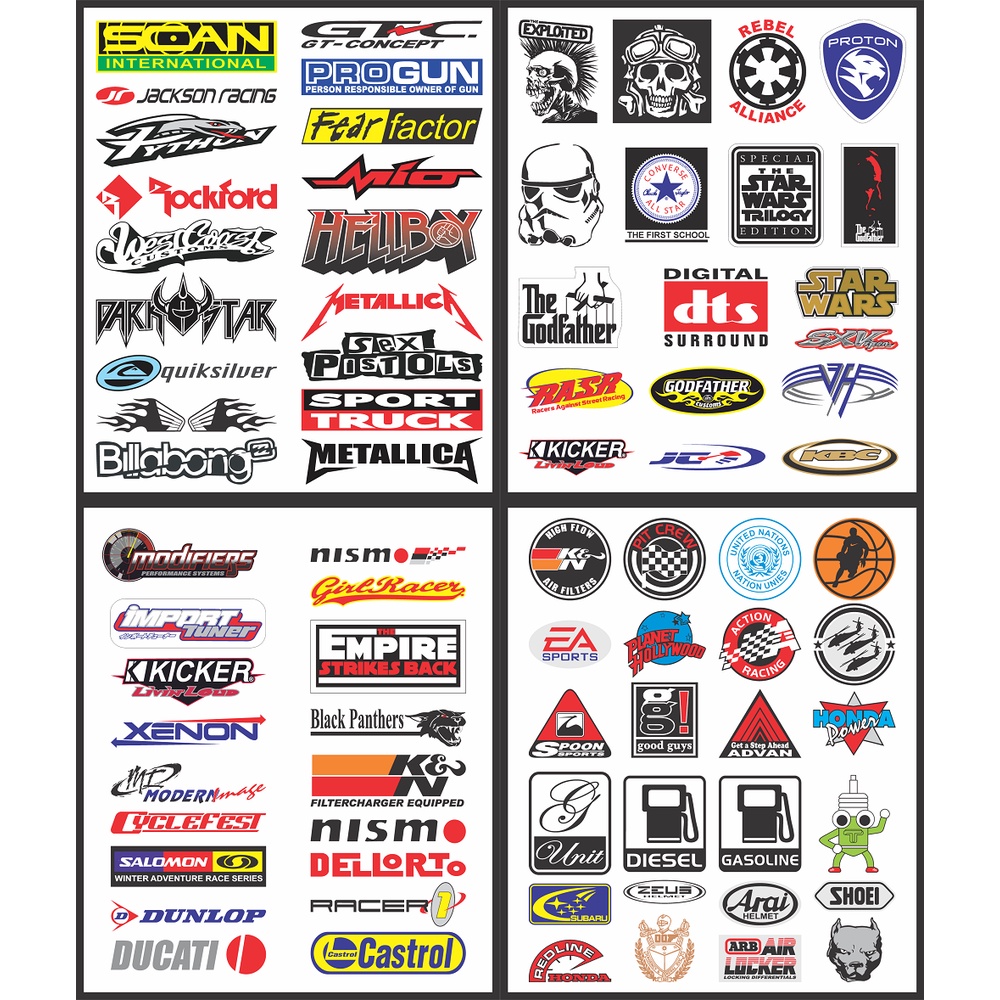 Decal Sticker Vector - Coreldraw