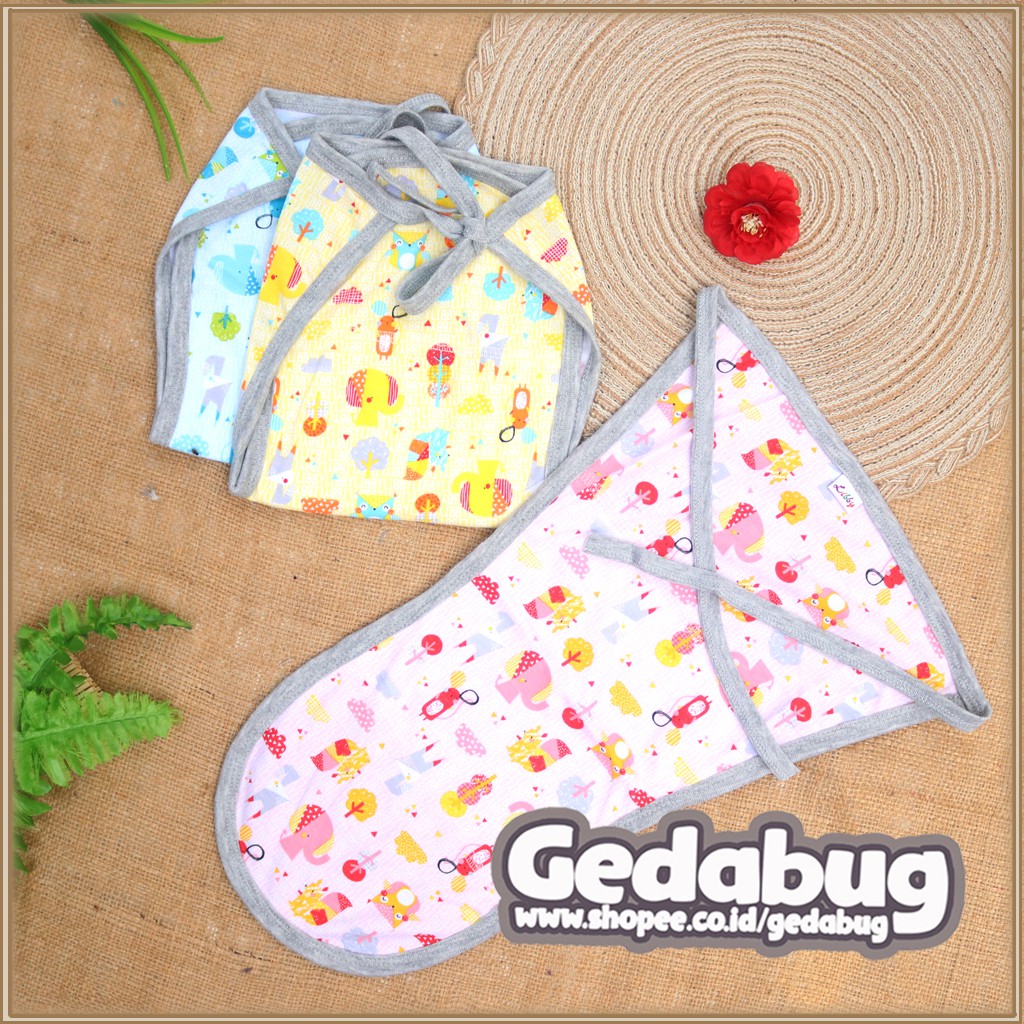 3pcs -  Popok Bayi Kain Ikat  Libby | Perlengkapan Bayi NewBorn Motif Terbaru GEDABUG