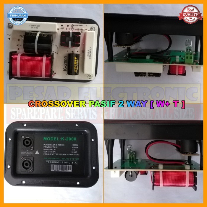 Crossover Pasif  K2000 2Way