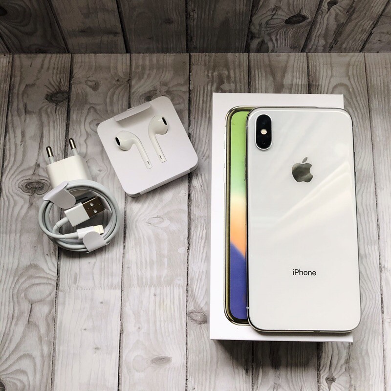 iPhone X シルバー 64GB ジャンク - 携帯電話