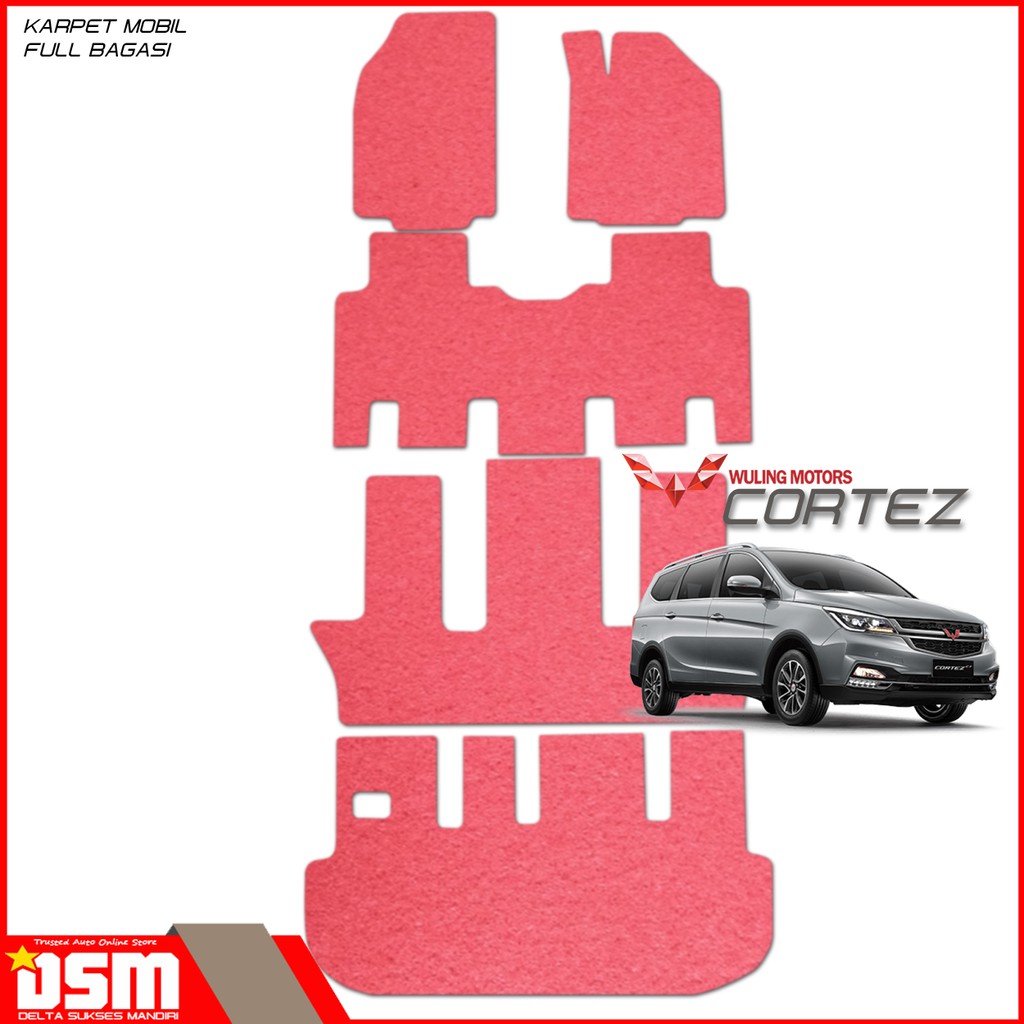 Karpet Mobil Wuling Cortez Full Bagasi / Karpet Mie Wuling Cortez / Aksesoris Cortez / DSM