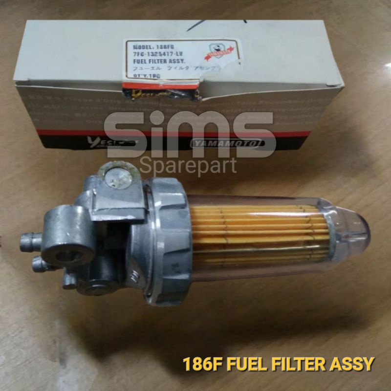 186F Fuel Filter Assy Genset Tabung Filter