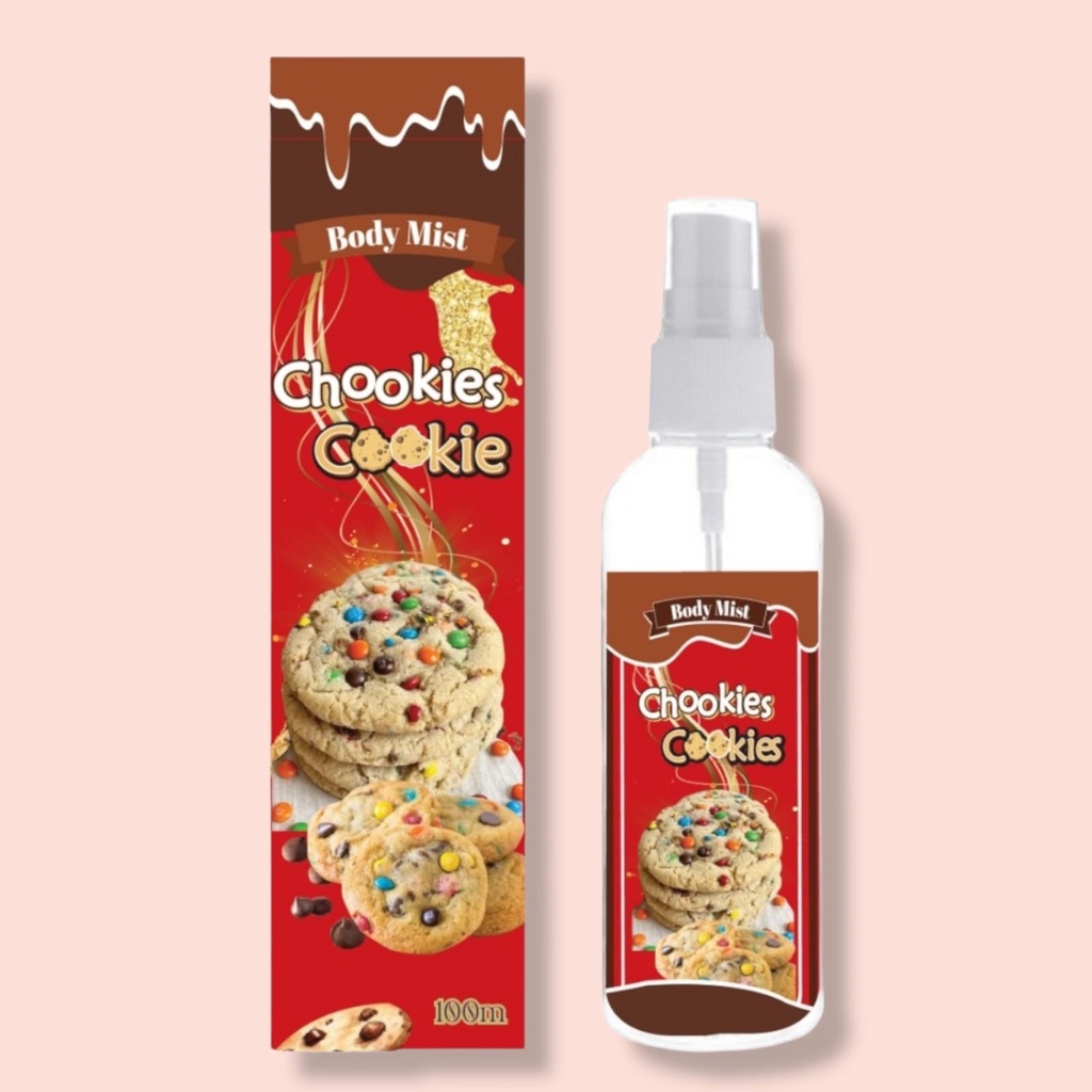 GEN - Parfum Body Mist Chookies Cookie 100ml Premium / Parfum Chookies Cookie 100ml Unisex / Parfum Chookies Cookie 100ml Best Seller