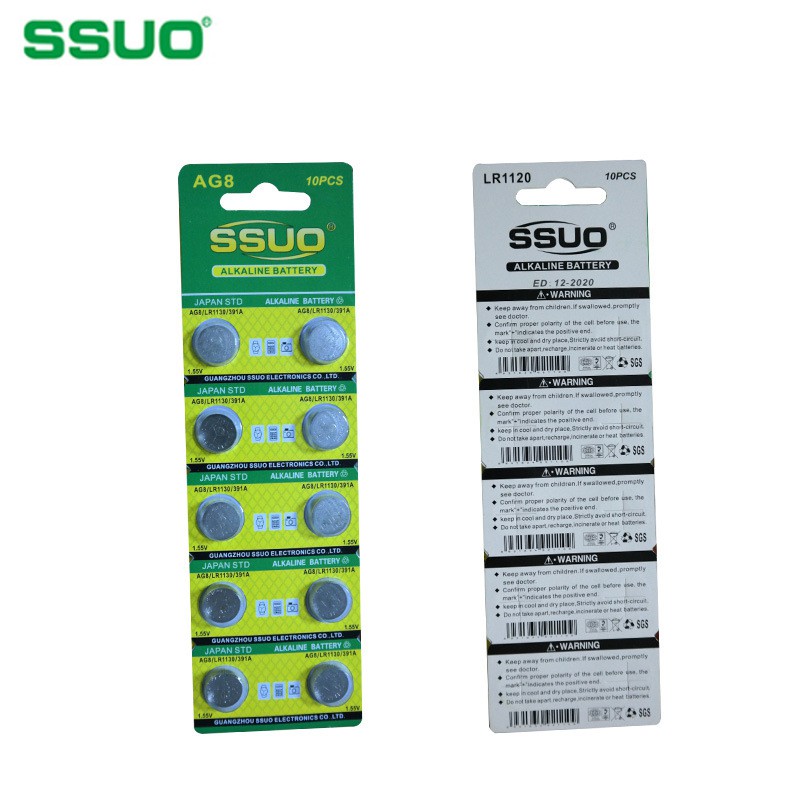 SSUO AG8 391A SR 1130 SW Battery Baterai Jam Tangan WK-SBY