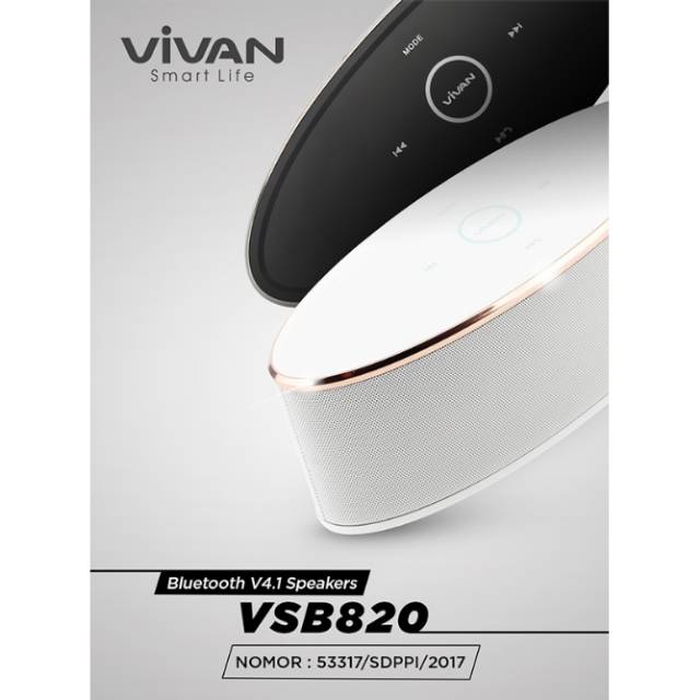 Speaker Vivan VSB82 Bluetooth / Speaker Bluetooth