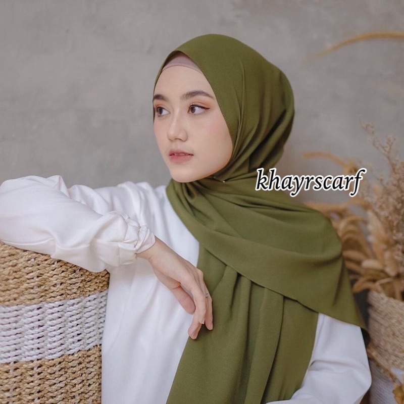 Hijab Promo Alisya Shawl Pashmina Diamond Signature / part 1 / Khayr Scarf-armyy