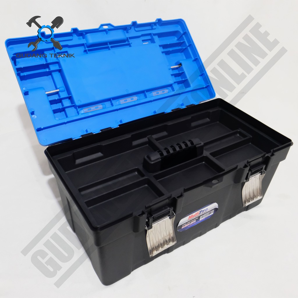 MULTIPRO S-AH90 17inch Toolbox Plastik 17 Inch Tool Box Kit Tempat Kunci Perkakas 17inch OA03. 0017