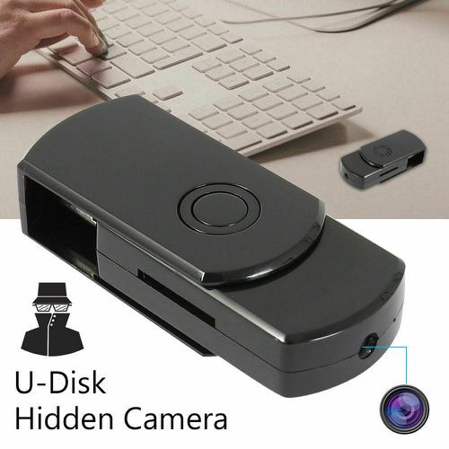 Spy Camera U-Disk Mini DV - Kamera Pengintai Flash Drive HD Video