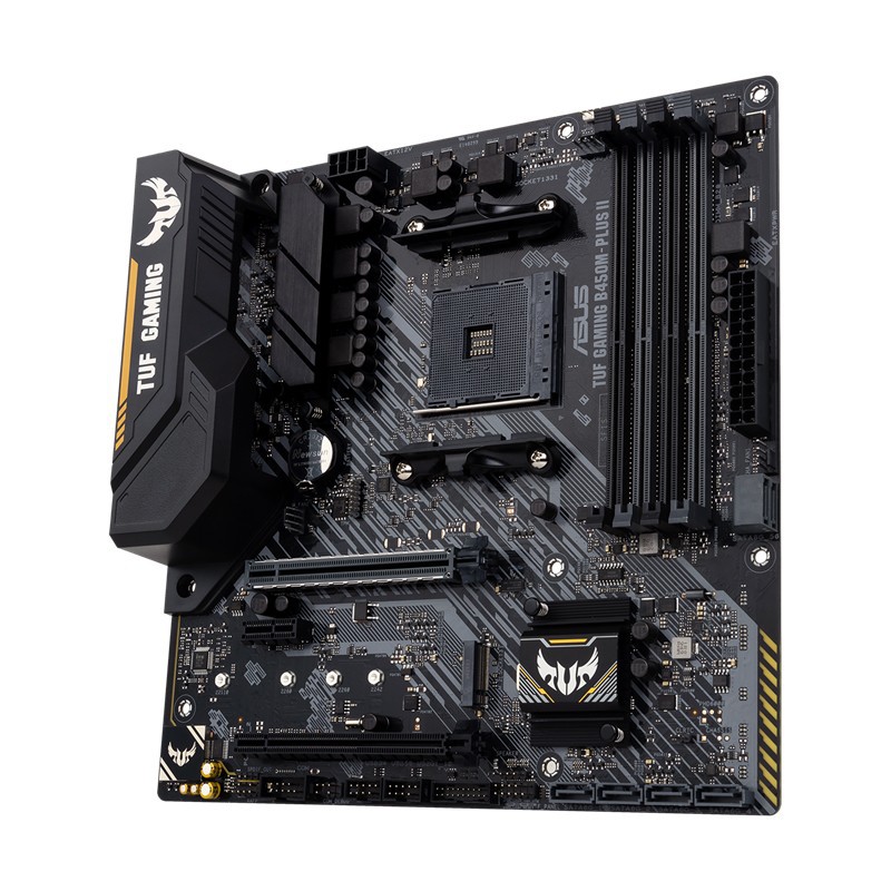 Asus Tuf B450M Gaming Plus II - Socket AM4 For AMD Ryzen Motherboard