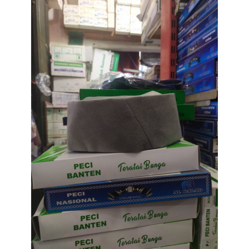 peci bunga tratai peci banten songkok nasional cap banten berkualitas tinggi