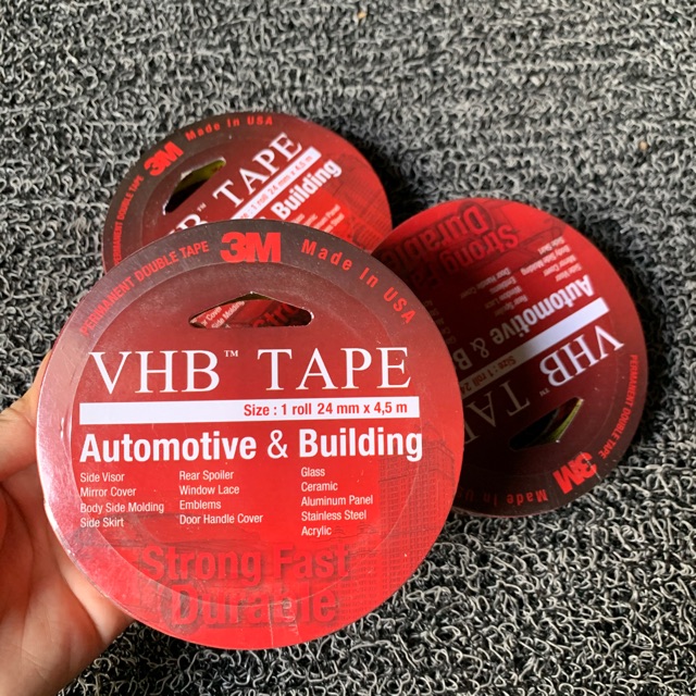 

Double Tape 3M VHB Original 24 mm x 4.5 meter Original