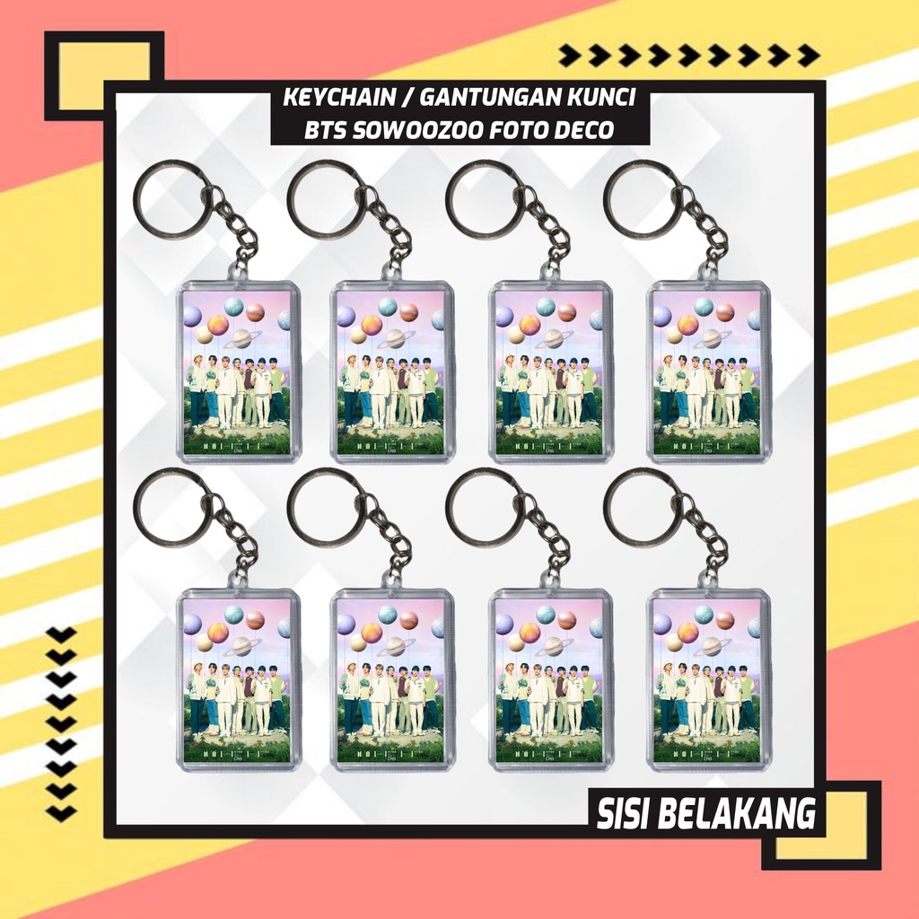 Gantungan Kunci / Keychain BTS Sowoozoo