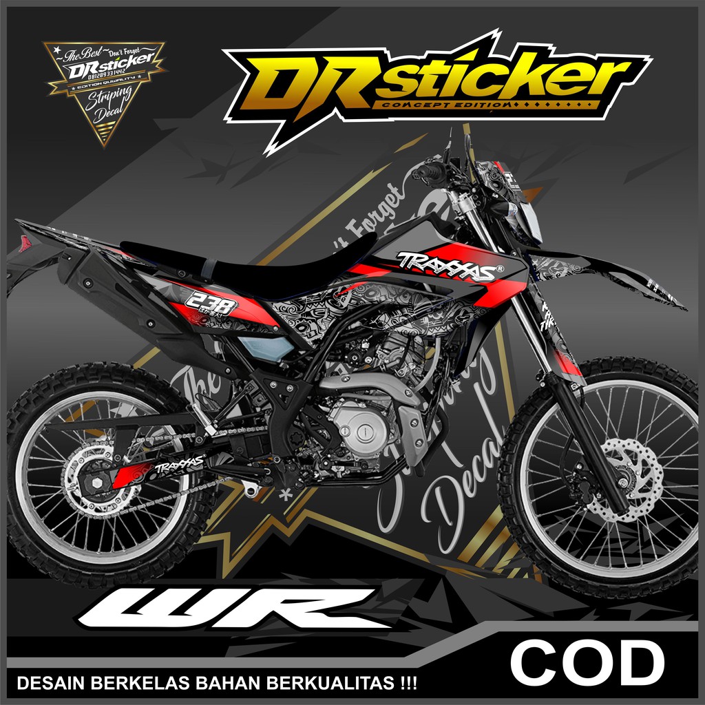 Decal Full Body WR155R New Desain Custom Sticker Decal WR155R Desain
