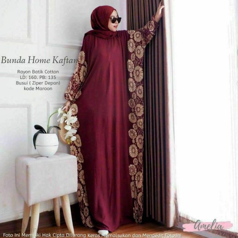 Long Kaftan Matahari | Billion maxi Dress Gamis Kaftan Madina | Kaftan Jumbo Roman
