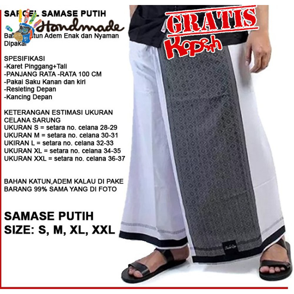 BAGUS Sarung Celana Dewasa Samase Celana Sarung Murah STOK TERBATAS