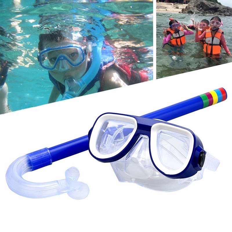 Kacamata Diving Anak Snorkling Kacamata Selam Snorkeling 6-12 Tahun 0763