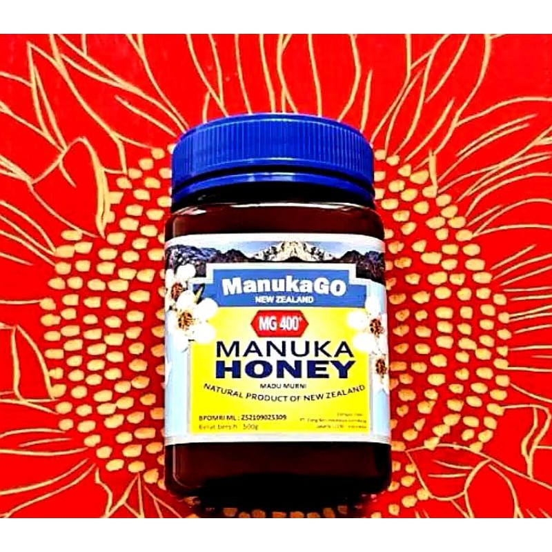 

SALE! ManukaGo MG 400 500gr - Madu Manuka Honey MGO400 - 100% Pure Manuka Honey - asli New Zealand