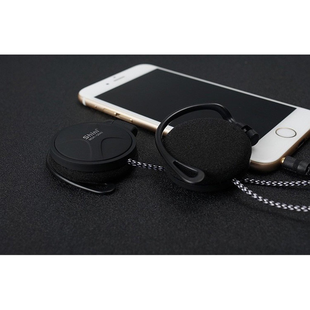 Headphone Earhook Mini Hedphone Koneksi 3.5mm Jack Ear Hook Earphone Headset Murah