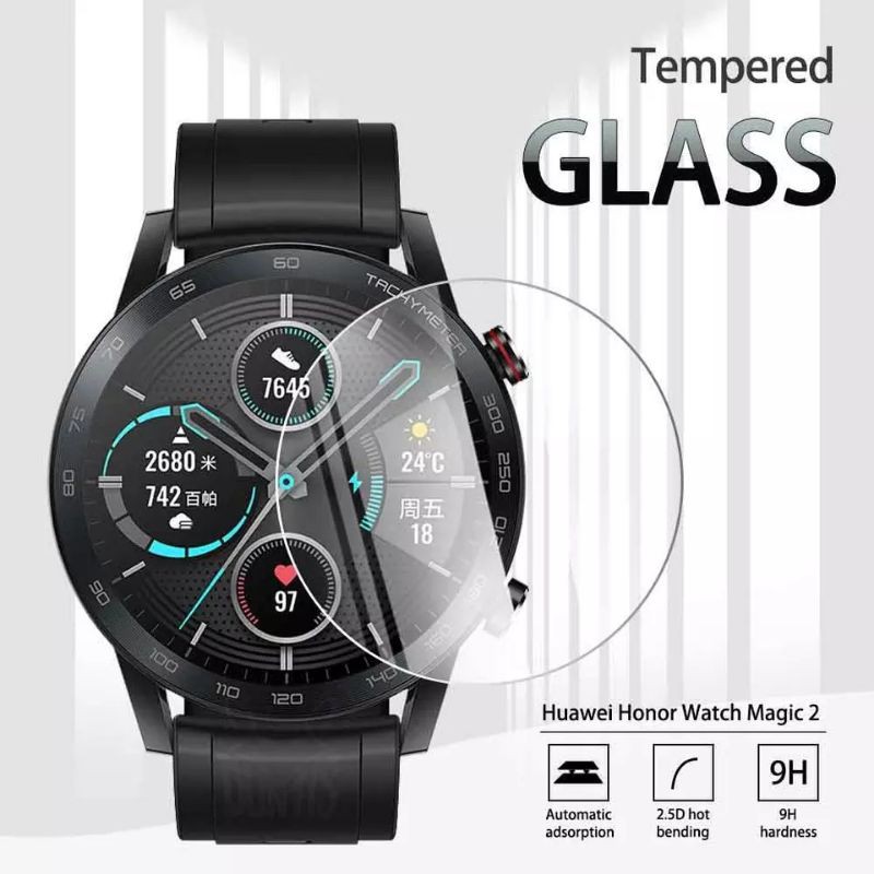 Anti Gores 3D Huawei GT2 46mm / GT2e / GT2 Pro / GT3 / GT3 Pro Tempered Glass Screen Protector