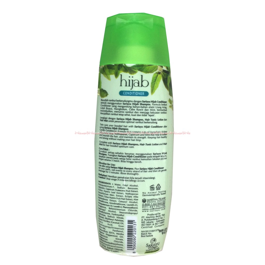 Sariayu Hijab Conditioner untuk ber jilbab 180ml