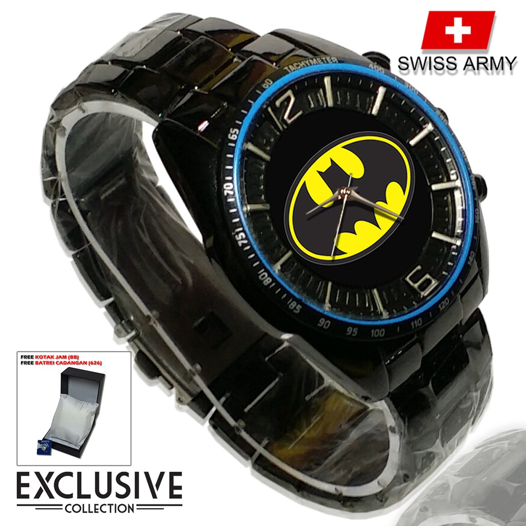 (Istimewa Bossque) Jam BATMAN Rantai Sport (Elegan)