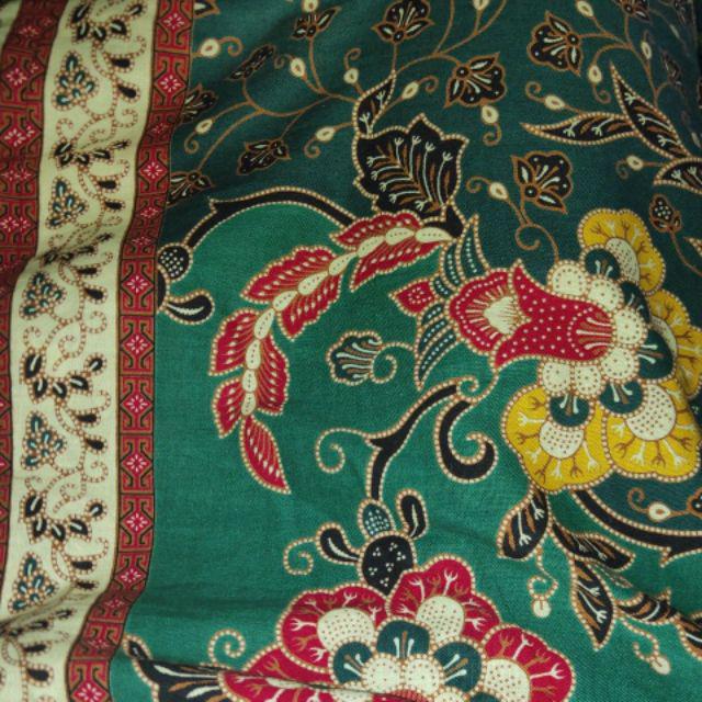 Tunik Marisa Cibulan Santika Batik Solo Seragam Kantor Muslim Midi Cantiksssss