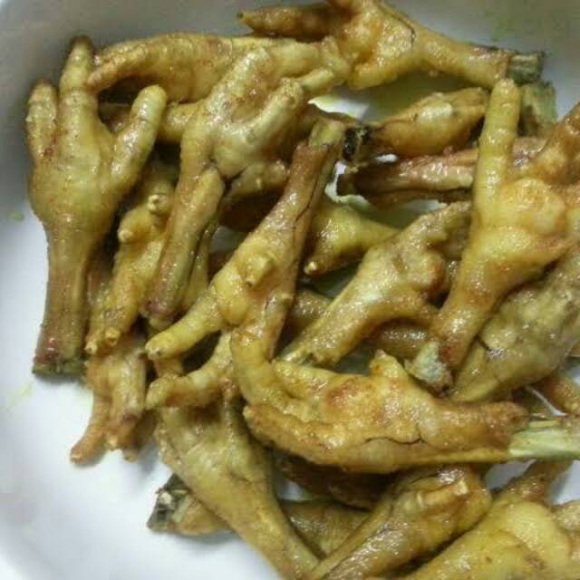 

Ceker ayam Bumbu kuning
