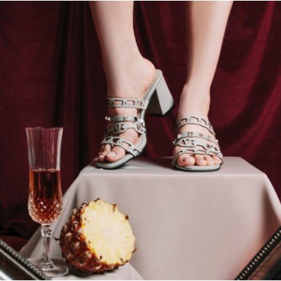 READY Valencia by Enrica VBE Oleta blockheels size 35