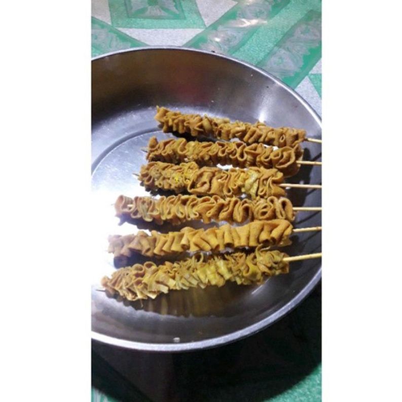 

Sate usus ayam /1biji