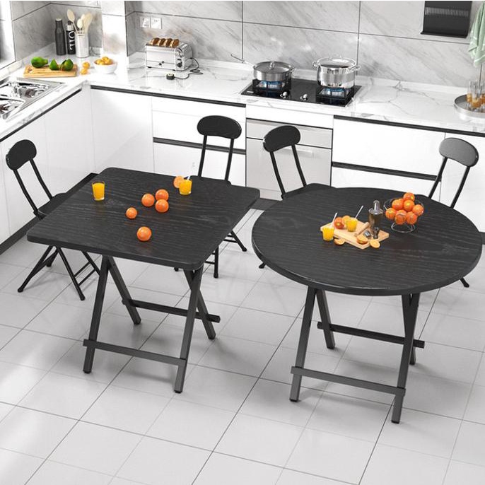 :::::::] Meja Makan Minimalis / Meja Makan Lipat / Meja Makan Kayu Kursi Lipat