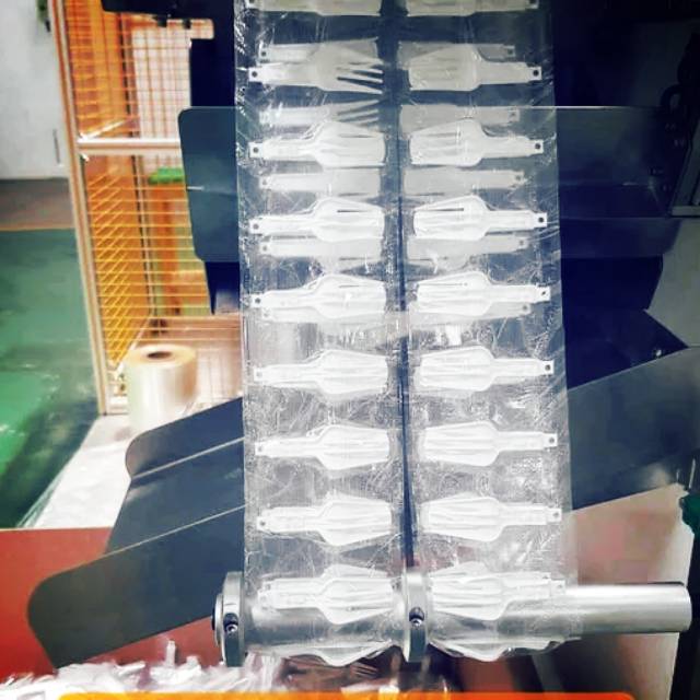 Garpu popmie garpu lipat plastik 500pcs