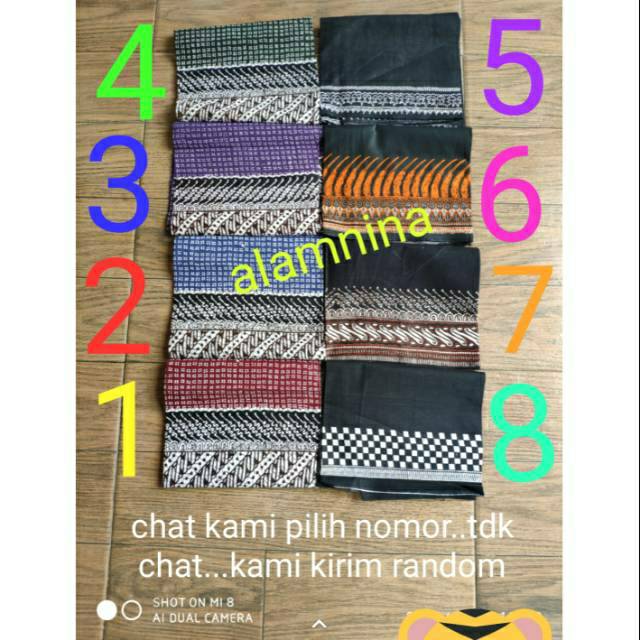 Udeng jawa murah persegi empat