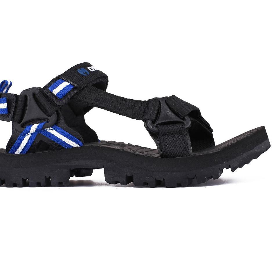 Koleksi Terbaru - Sandal Omiles Sendal Gunung OMILES JORDAN Sandal Gunung Anak - Black Blue