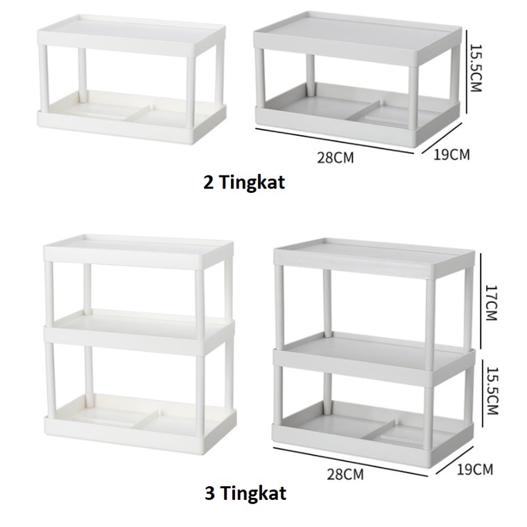 Rak Penyimpanan Bertingkat Multifungsi