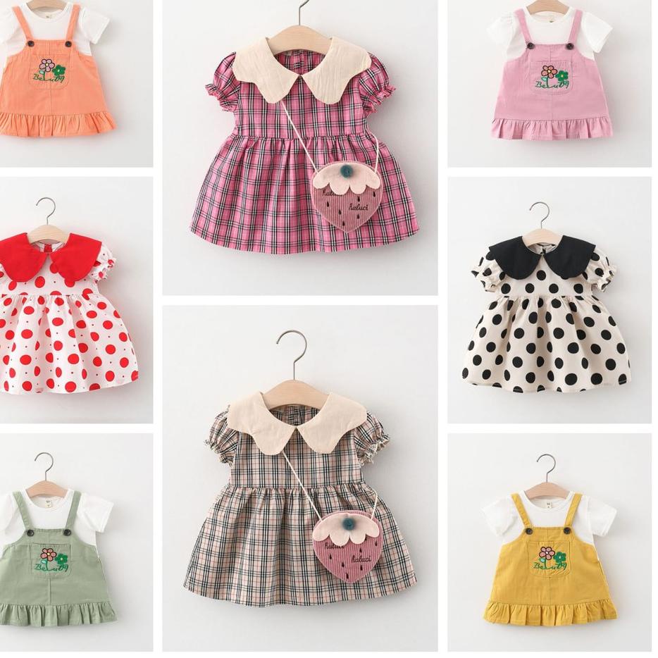 ◘ GAUN BAYI dress bayi perempuan / baju bayi perempuan baju baby KUALITAS IMPORT ◌